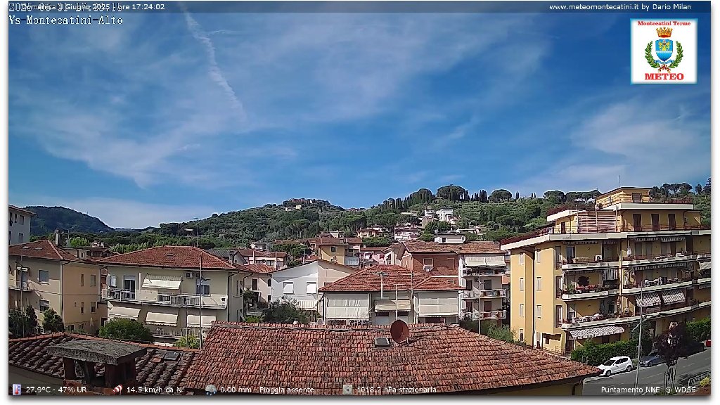 Webcam Toscana: Montecatini, Pistoia Webcam Toscana: Montecatini, Pistoia